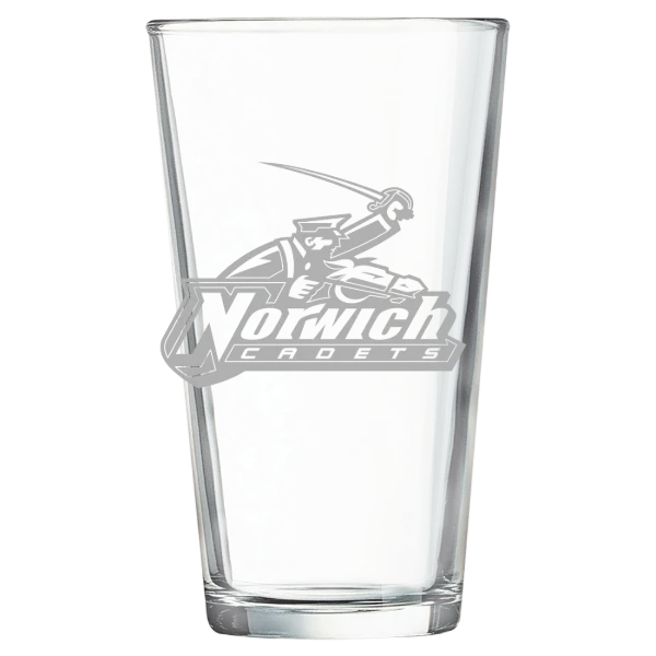 Norwich University Polar Camel 16 oz. Pint Mixing Glass