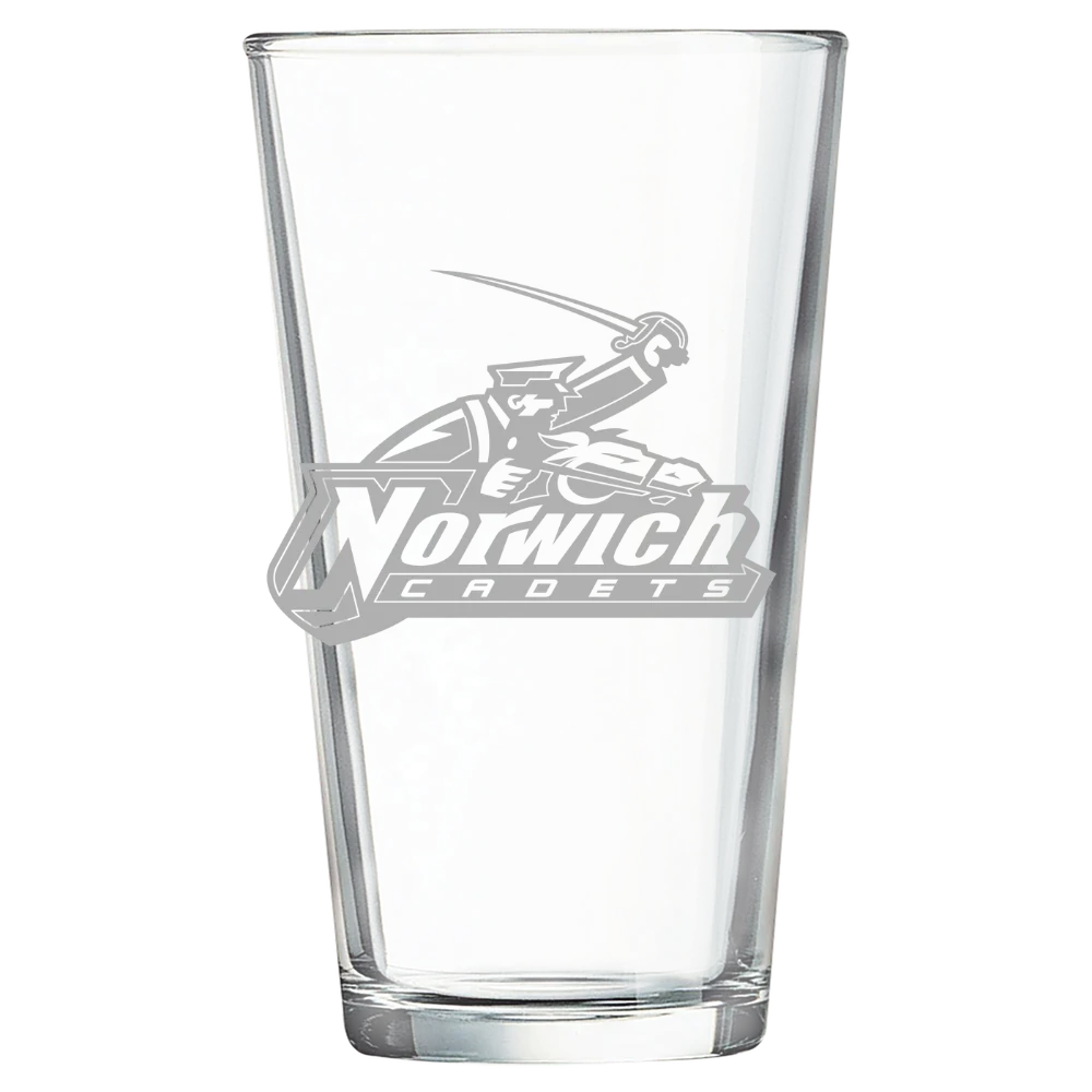 Norwich University Polar Camel 16 oz. Pint Mixing Glass