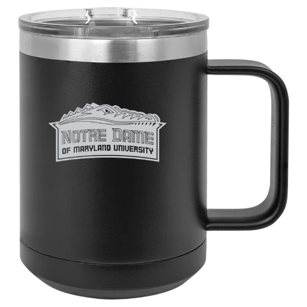 Notre Dame of Maryland University Polar Camel 15 oz. Mug with Slider Lid