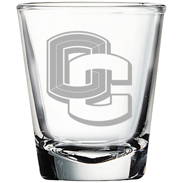 Oberlin College Polar Camel 1.7 oz. Shot Glass