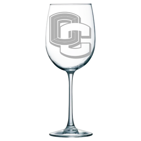 Oberlin College Polar Camel 19 oz. Wine Glass