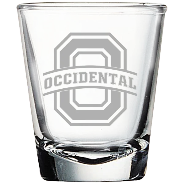 Occidental College Polar Camel 1.7 oz. Shot Glass