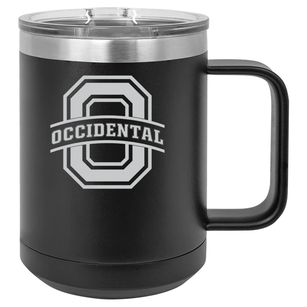 Occidental College Polar Camel 15 oz. Mug with Slider Lid