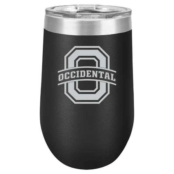 Occidental College Polar Camel 16 oz. Stemless Wine Tumbler