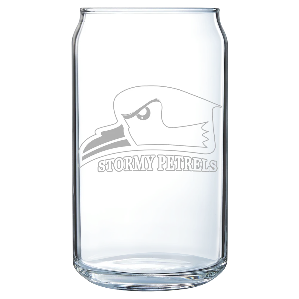 Oglethorpe University Polar Camel 16 oz. Can Glass