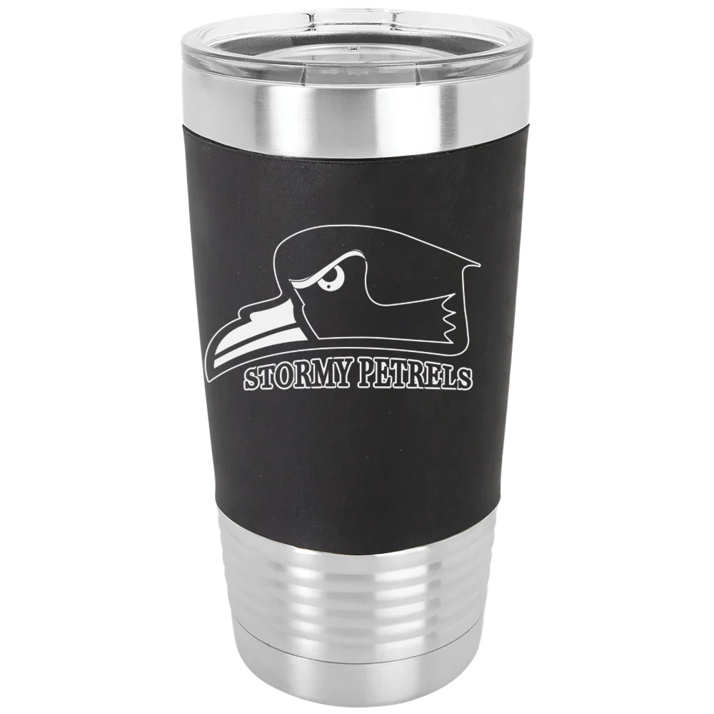 Oglethorpe University Polar Camel 20 oz. Silicone Grip Tumbler with Standard Lid