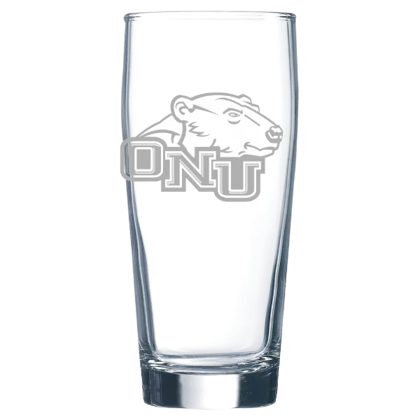 Ohio Northern University Polar Camel 16 oz. Willi Becher Beer Glass
