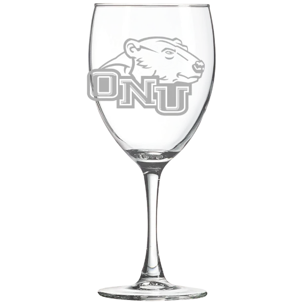 Ohio Northern University Polar Camel 10 1/2 oz. Wine Glass