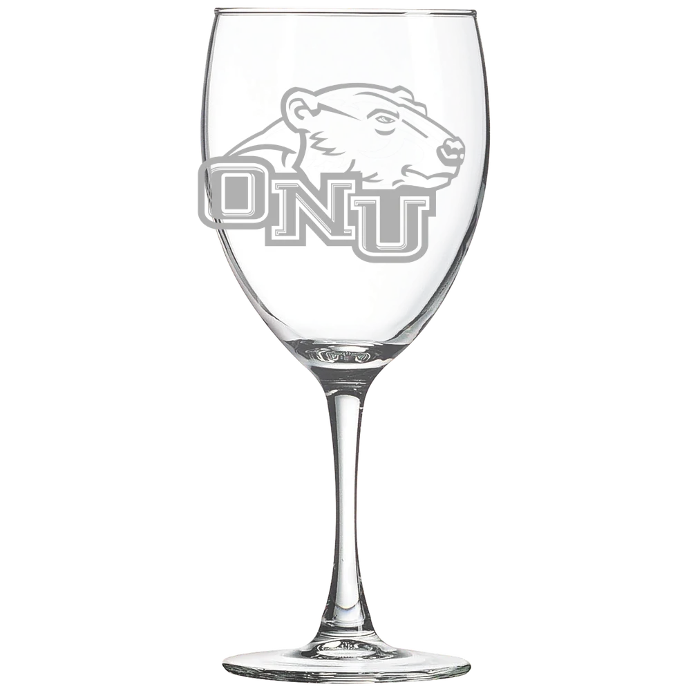 Ohio Northern University Polar Camel 10 1/2 oz. Wine Glass