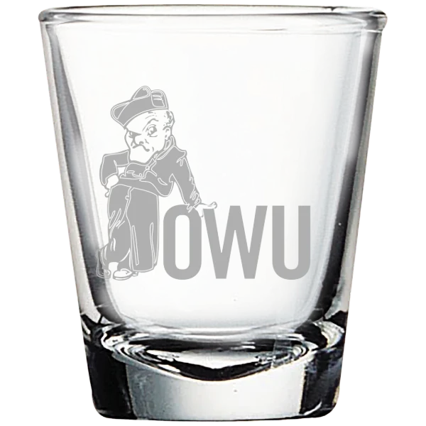 Ohio Wesleyan University Polar Camel 1.7 oz. Shot Glass