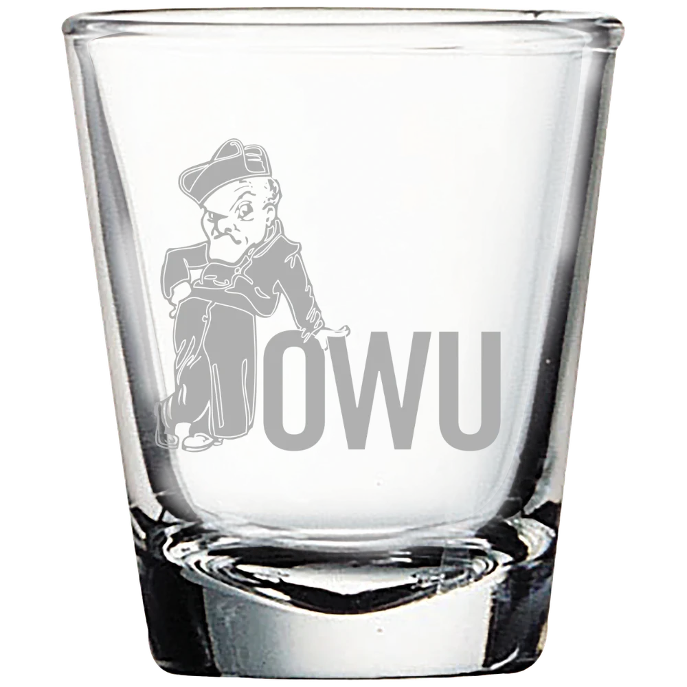 Ohio Wesleyan University Polar Camel 1.7 oz. Shot Glass