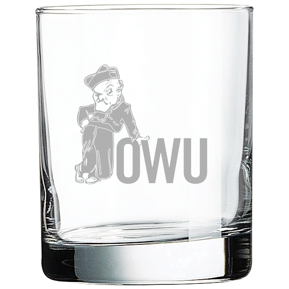 Ohio Wesleyan University Polar Camel 10 1/2 oz. On The Rocks Glass