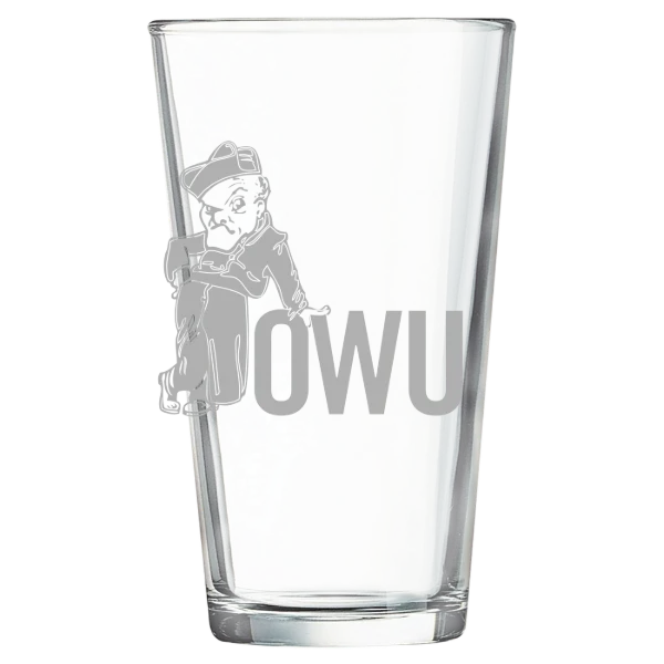 Ohio Wesleyan University Polar Camel 16 oz. Pint Mixing Glass