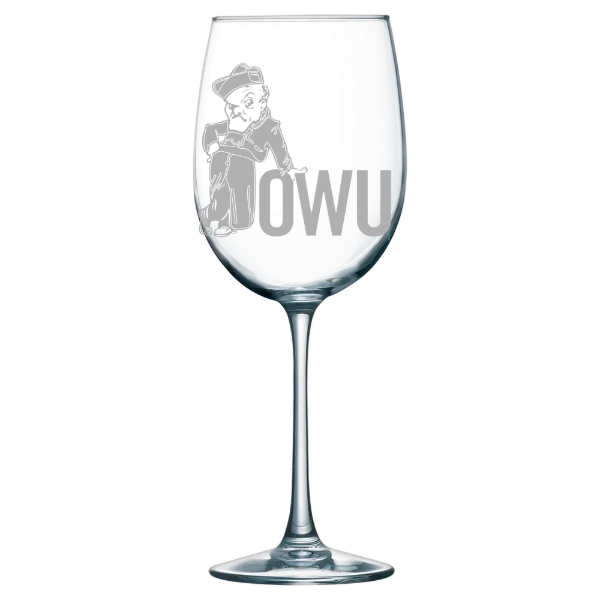 Ohio Wesleyan University Polar Camel 19 oz. Wine Glass