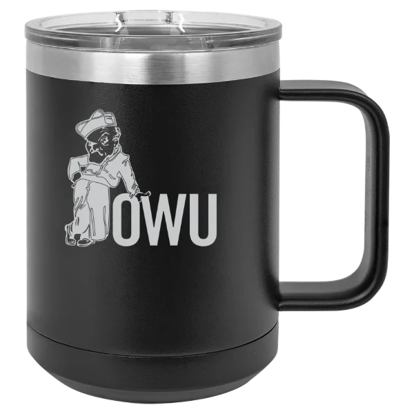 Ohio Wesleyan University Polar Camel 15 oz. Mug with Slider Lid