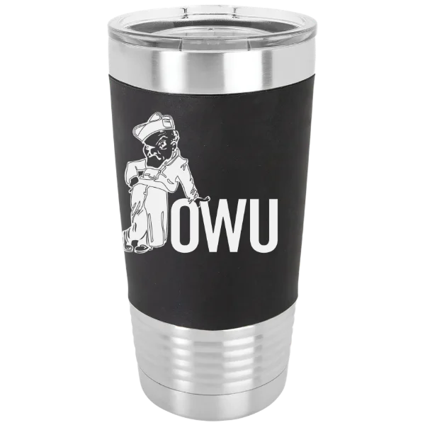 Ohio Wesleyan University Polar Camel 20 oz. Silicone Grip Tumbler with Standard Lid