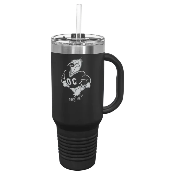 Otterbein University Polar Camel 40 oz. Travel Mug with Snap Lid & Straw