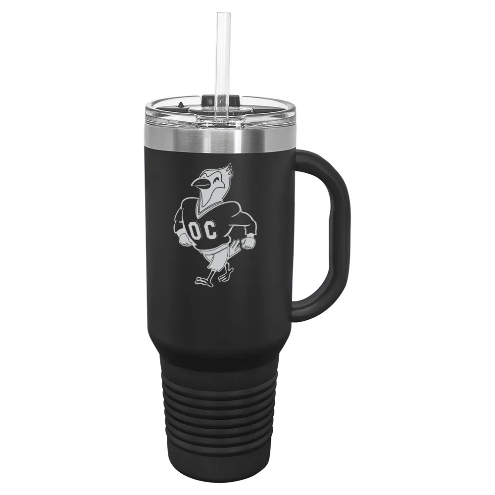 Otterbein University Polar Camel 40 oz. Travel Mug with Snap Lid & Straw