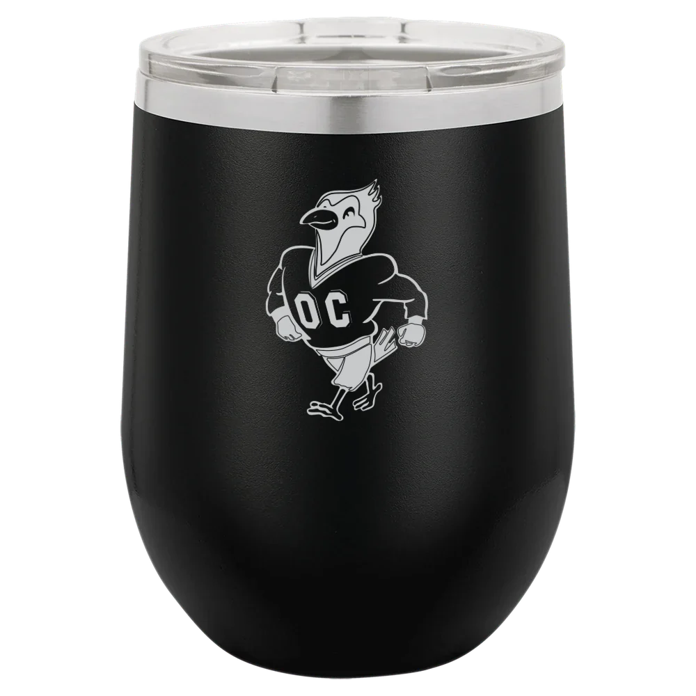 Otterbein University Polar Camel 12 oz. Stemless Wine Tumbler