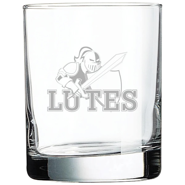 Pacific Lutheran University Polar Camel 10 1/2 oz. On The Rocks Glass