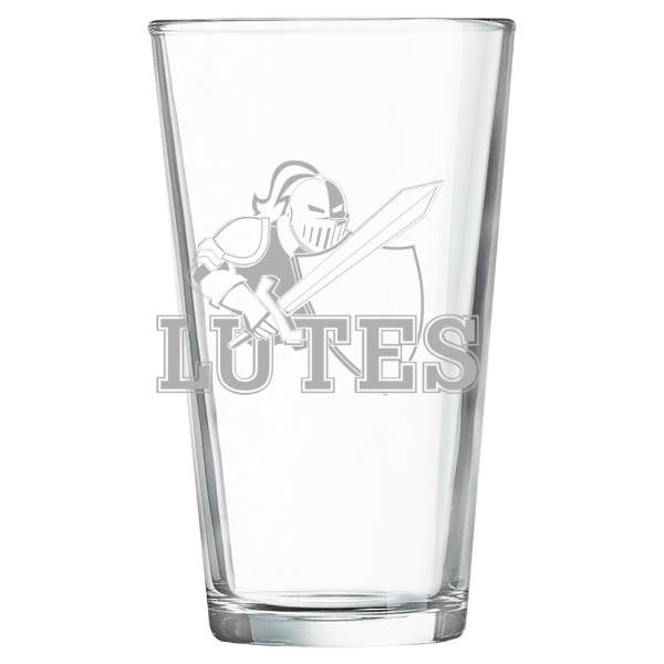 Pacific Lutheran University Polar Camel 16 oz. Pint Mixing Glass