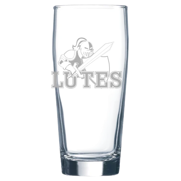 Pacific Lutheran University Polar Camel 16 oz. Willi Becher Beer Glass