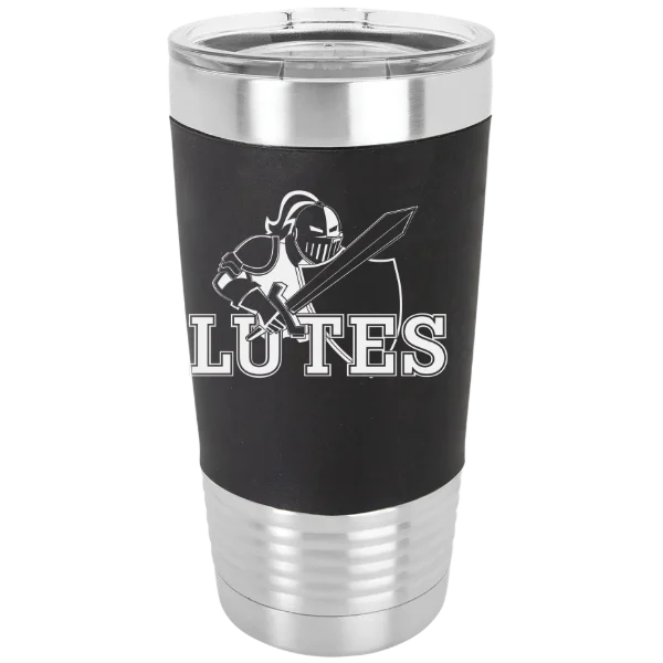 Pacific Lutheran University Polar Camel 20 oz. Silicone Grip Tumbler with Standard Lid