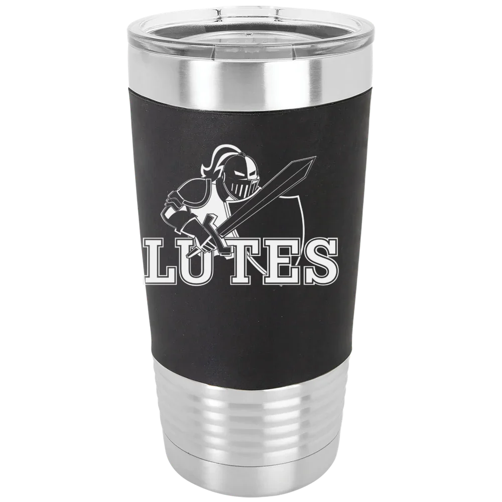 Pacific Lutheran University Polar Camel 20 oz. Silicone Grip Tumbler with Standard Lid