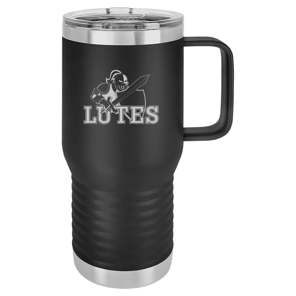 Pacific Lutheran University Polar Camel 20 oz. Travel Mug with Slider Lid