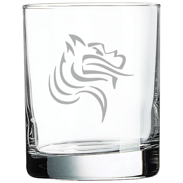 Pacific University (Oregon) Polar Camel 10 1/2 oz. On The Rocks Glass