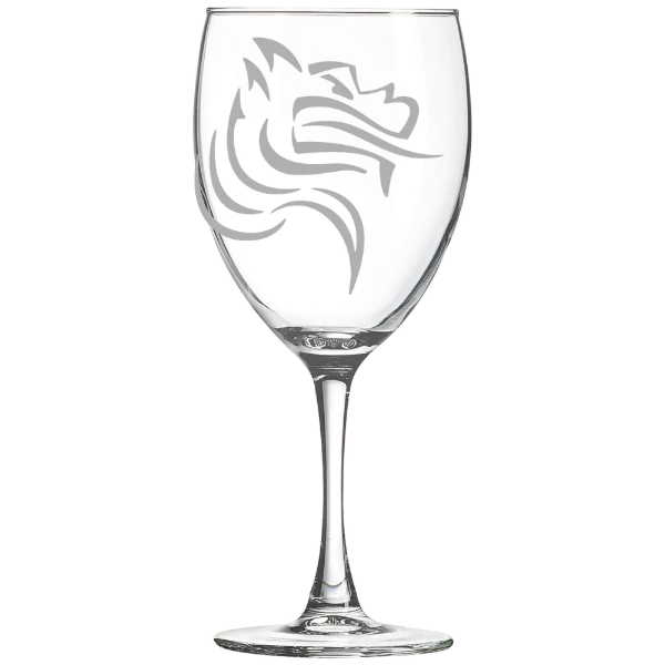 Pacific University (Oregon) Polar Camel 10 1/2 oz. Wine Glass