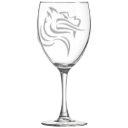 Pacific University (Oregon) Polar Camel 10 1/2 oz. Wine Glass