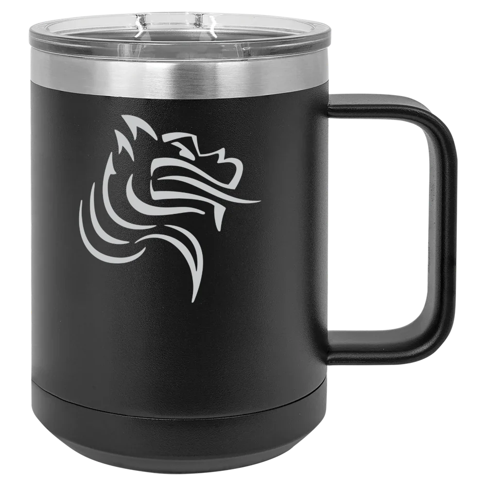 Pacific University (Oregon) Polar Camel 15 oz. Mug with Slider Lid