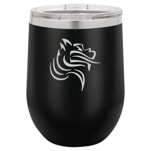 Pacific University (Oregon) Polar Camel 12 oz. Stemless Wine Tumbler