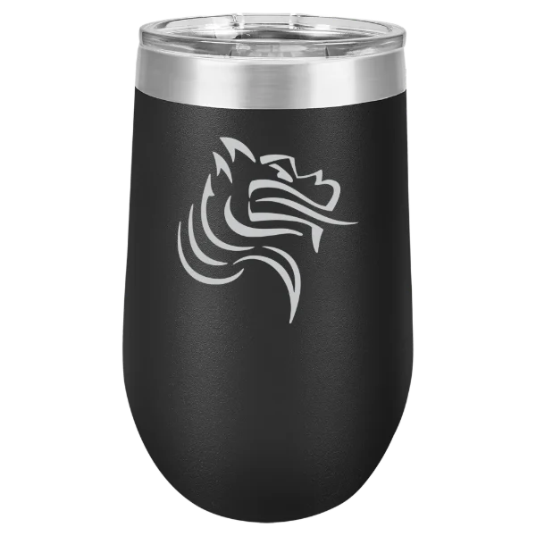 Pacific University (Oregon) Polar Camel 16 oz. Stemless Wine Tumbler