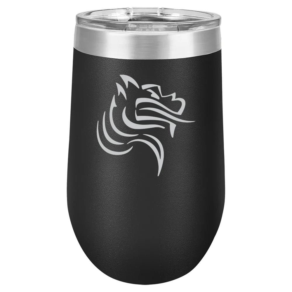 Pacific University (Oregon) Polar Camel 16 oz. Stemless Wine Tumbler