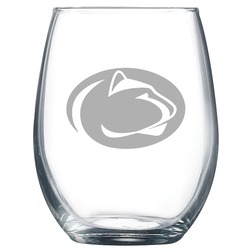 Penn State Harrisburg Polar Camel 9 oz. Stemless Wine Glass