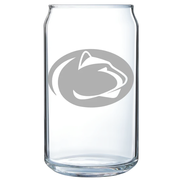 Penn State University, Altoona Polar Camel 16 oz. Can Glass