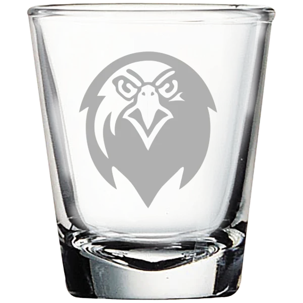 Pfeiffer University Polar Camel 1.7 oz. Shot Glass