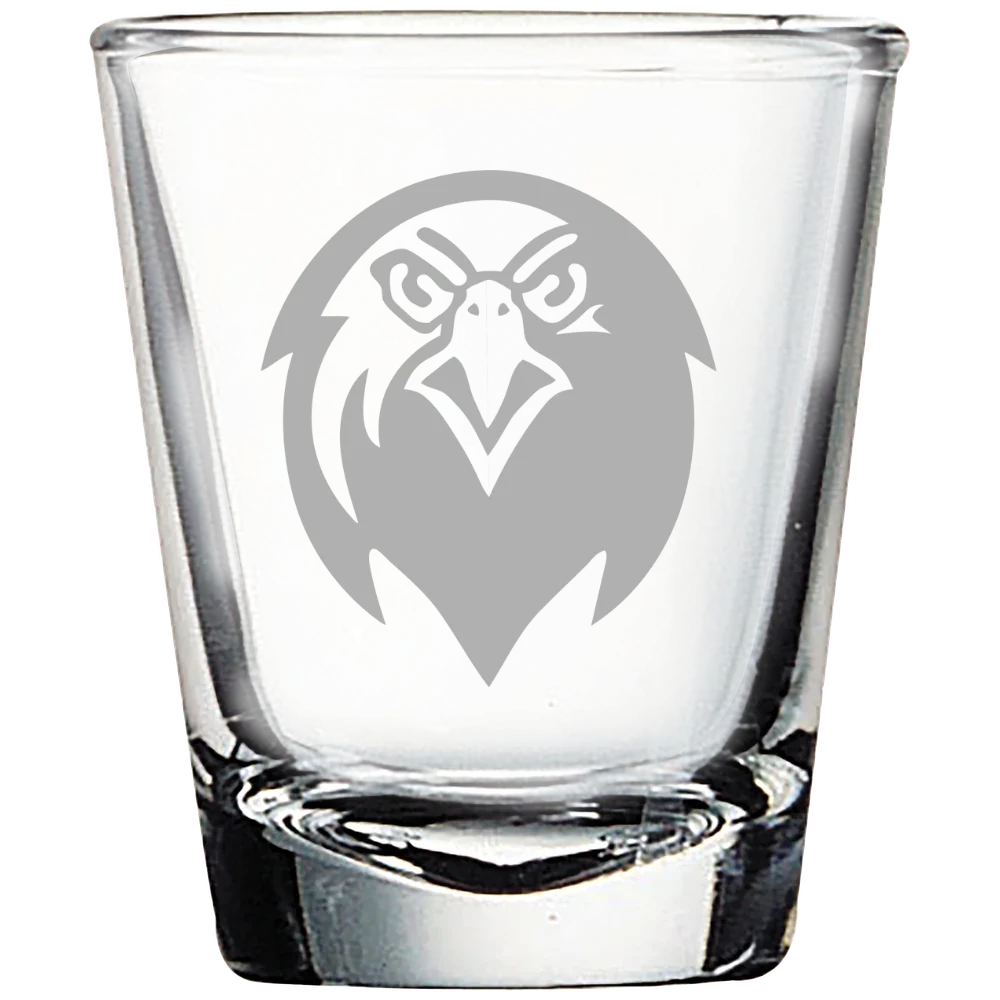 Pfeiffer University Polar Camel 1.7 oz. Shot Glass