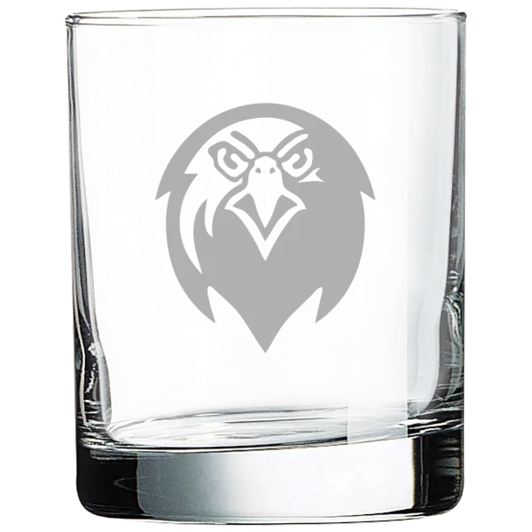 Pfeiffer University Polar Camel 10 1/2 oz. On The Rocks Glass