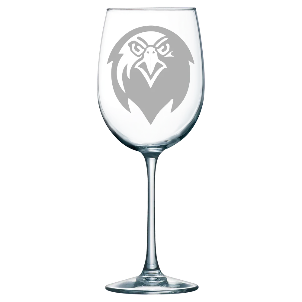 Pfeiffer University Polar Camel 19 oz. Wine Glass