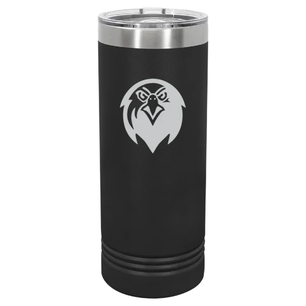 Pfeiffer University Polar Camel 22 oz. Skinny Tumbler with Slider Lid