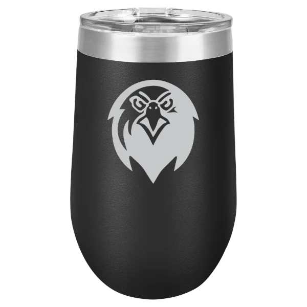 Pfeiffer University Polar Camel 16 oz. Stemless Wine Tumbler