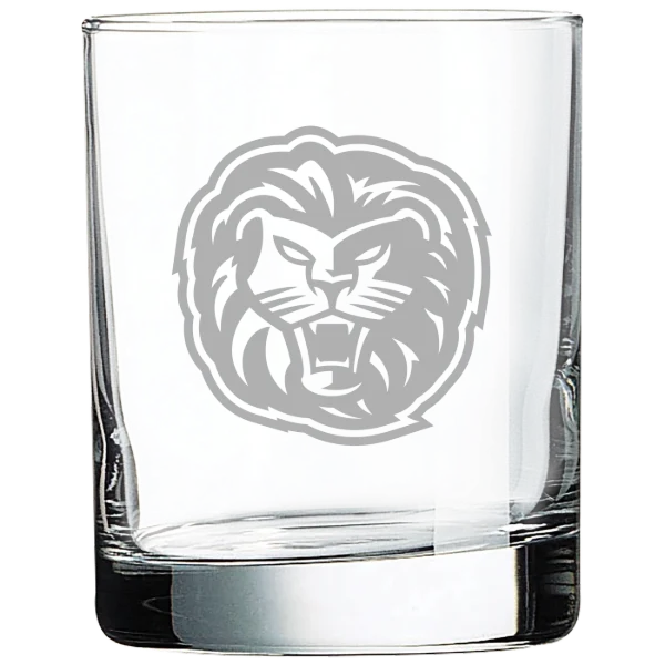 Piedmont University Polar Camel 10 1/2 oz. On The Rocks Glass