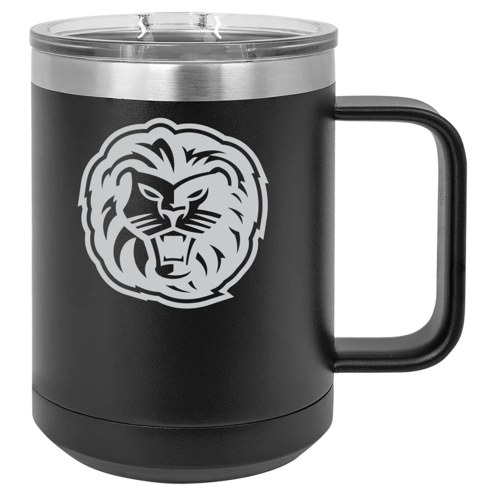 Piedmont University Polar Camel 15 oz. Mug with Slider Lid