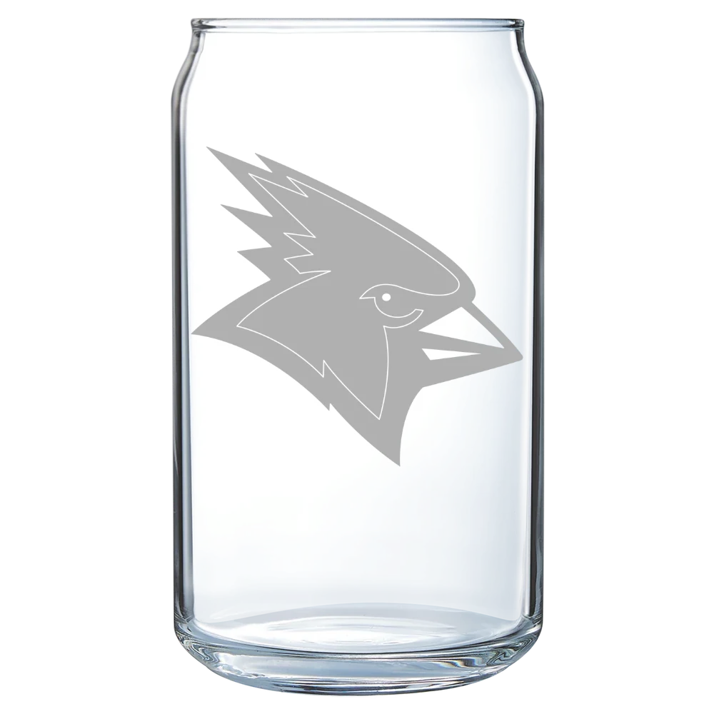 Plattsburgh State University of New York Polar Camel 16 oz. Can Glass