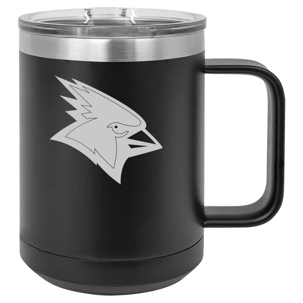 Plattsburgh State University of New York Polar Camel 15 oz. Mug with Slider Lid