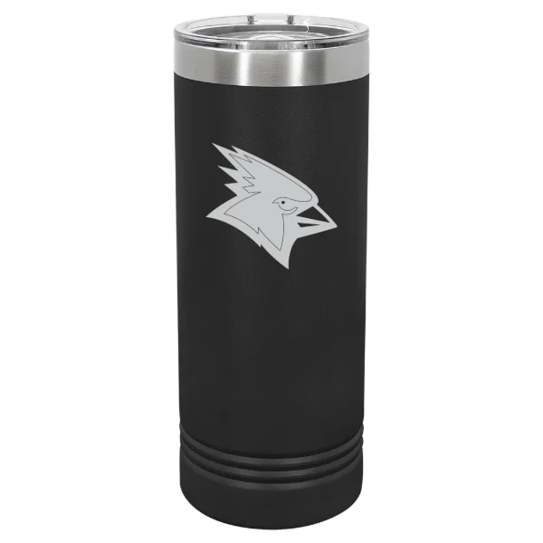 Plattsburgh State University of New York Polar Camel 22 oz. Skinny Tumbler with Slider Lid