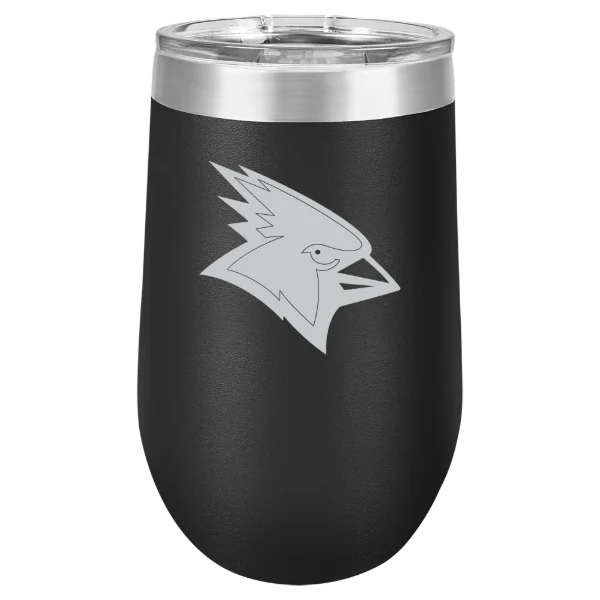Plattsburgh State University of New York Polar Camel 16 oz. Stemless Wine Tumbler